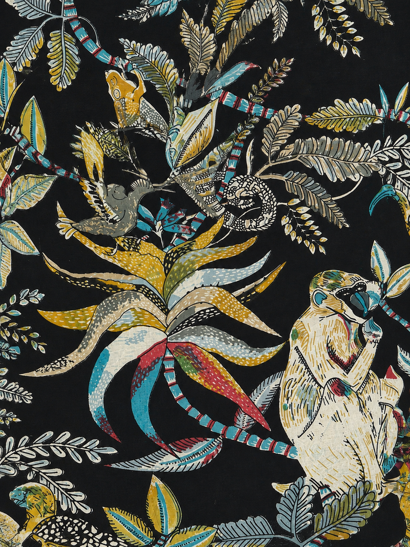 KIMONO DLOUHÉ OPICE ČERNÁ