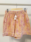 BOXY COTTON SHORTS TYGR BÉŽOVÝ