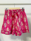 BOXY COTTON SHORTS TYGR RŮŽOVÝ