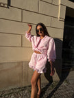 RUFFLE SET BABY PINK