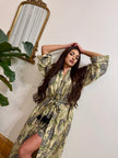 KIMONO DLOUHÉ SAFARI BÉŽOVÁ